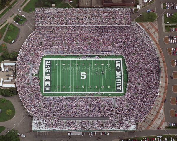 Michigan State University Stadium in Ingham County, Michigan